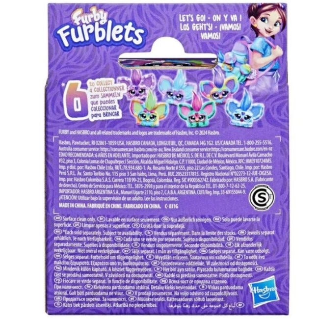 FURBY FURBLETS RAY-VEE MINI ELECTRONIC PLUSH