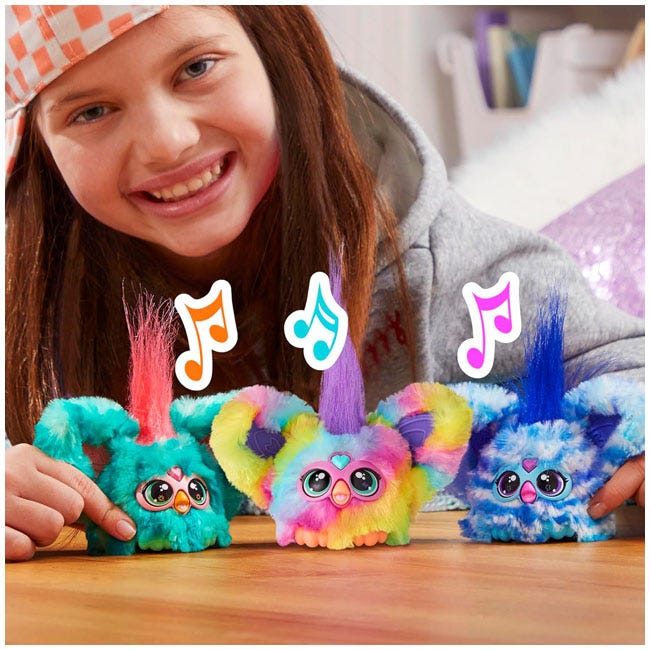 FURBY FURBLETS RAY-VEE MINI ELECTRONIC PLUSH