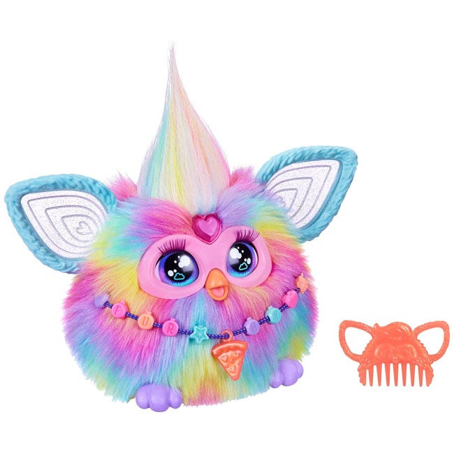 FURBY TIE DYE PLUSH INTERACTIVE TOY