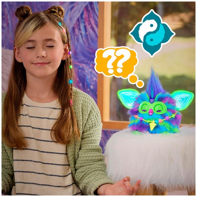 FURBY GALAXY EDITION GLOW IN THE DARK PLUSH INTERACTIVE TOY