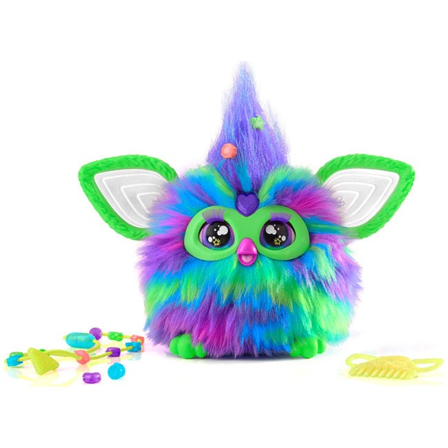 FURBY GALAXY EDITION GLOW IN THE DARK PLUSH INTERACTIVE TOY