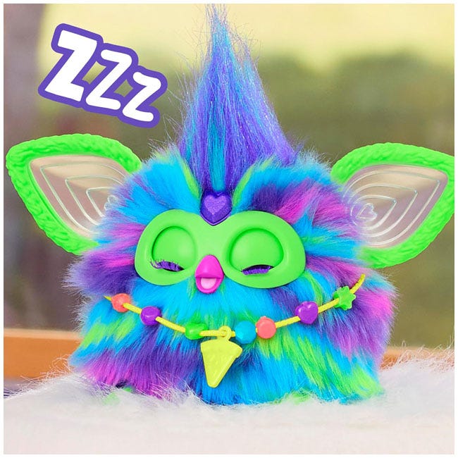 FURBY GALAXY EDITION GLOW IN THE DARK PLUSH INTERACTIVE TOY