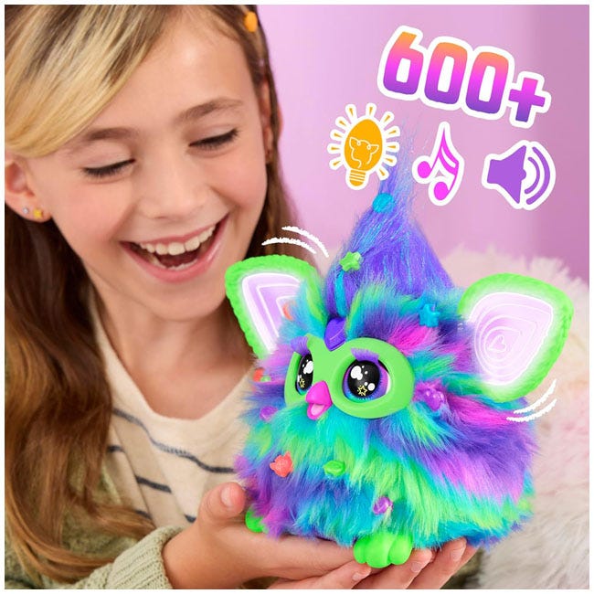 FURBY GALAXY EDITION GLOW IN THE DARK PLUSH INTERACTIVE TOY