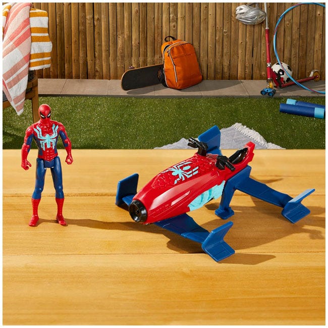 MARVEL SPIDER MAN WEB SPLASHERS HYDRO JET BLAST VECHICLE