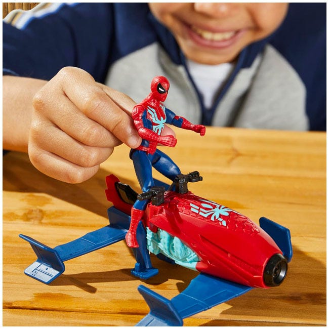 MARVEL SPIDER MAN WEB SPLASHERS HYDRO JET BLAST VECHICLE