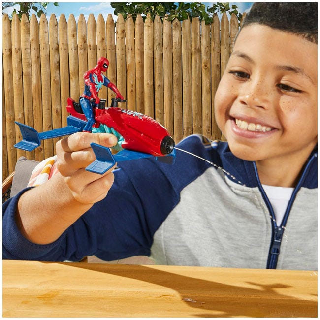 MARVEL SPIDER MAN WEB SPLASHERS HYDRO JET BLAST VECHICLE