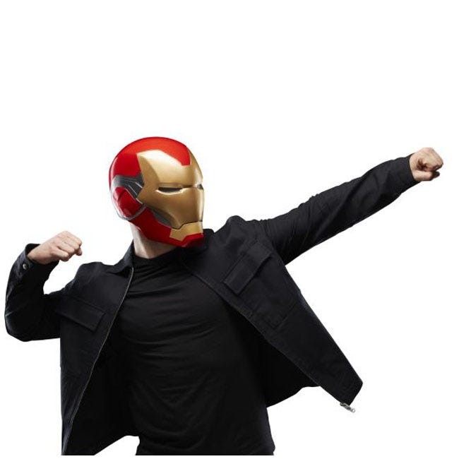 HASBRO MARVEL AVENGERS LEGENDS IRON MAN HELMET