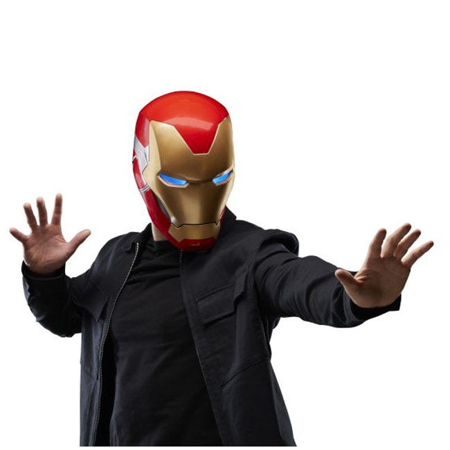 HASBRO MARVEL AVENGERS LEGENDS IRON MAN HELMET