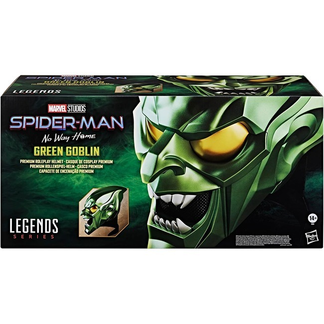 MARVEL LEGEND SERIES GREEN GOBLIN PREMIUM ROLEPLAY HELMET