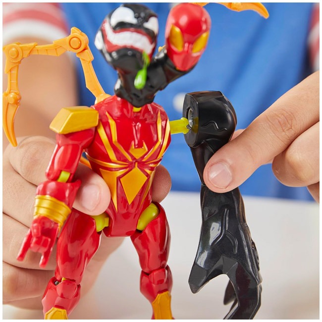 MIXMASHERS IRON SPIDER DELUXE FIGURE