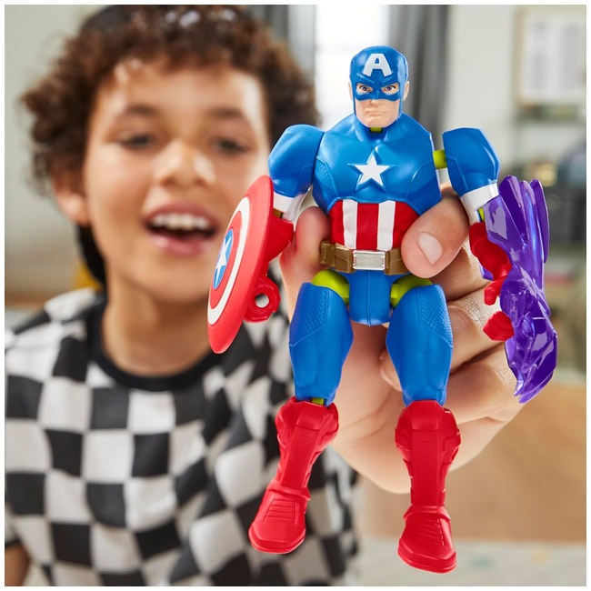 MIXMASHERS AVENGERS CAPTAIN AMERICA BASIC FIGURE