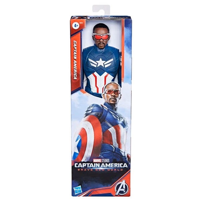 HASBRO MARVEL STUDIOS CAPTAIN AMERICA TITAN HERO