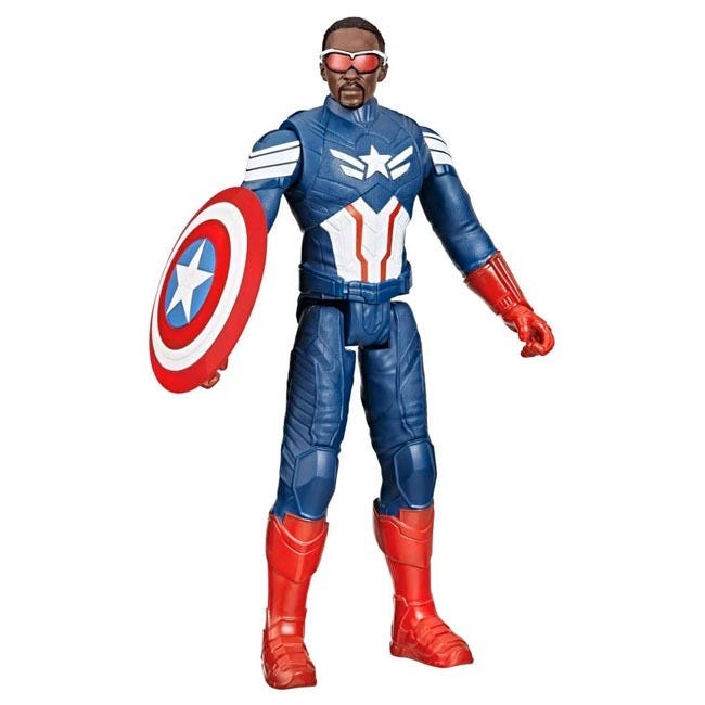 HASBRO MARVEL STUDIOS CAPTAIN AMERICA TITAN HERO