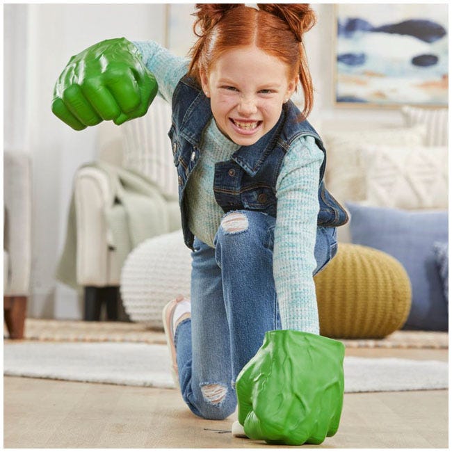 MARVEL AVENGERS HULK GAMMA SMASH FISTS ROLE PLAY