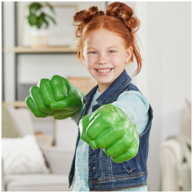 MARVEL AVENGERS HULK GAMMA SMASH FISTS ROLE PLAY