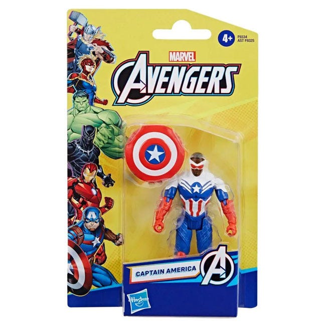 MARVEL AVENGERS TITAN HERO SERIES CAPTAIN AMERICA FIGURE