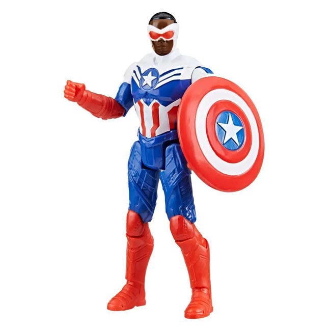 MARVEL AVENGERS TITAN HERO SERIES CAPTAIN AMERICA FIGURE