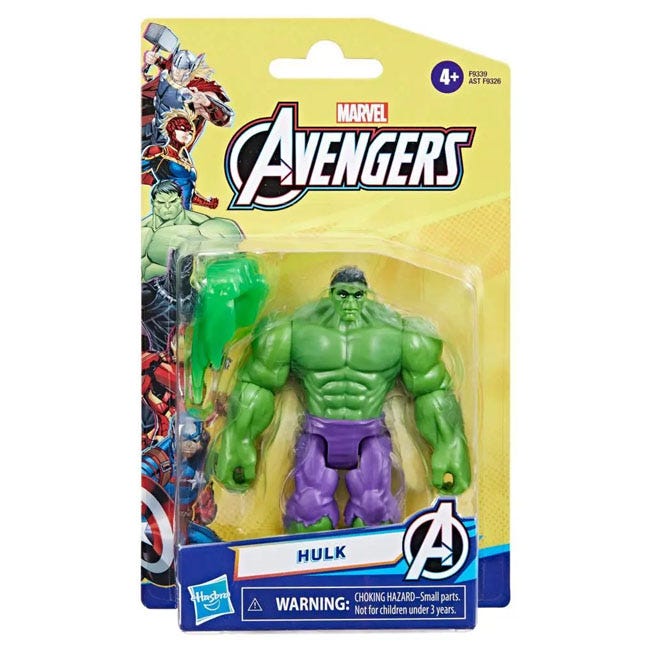 MARVEL AVENGERS TITAN HERO SERIES HULK ACTION FIGURE
