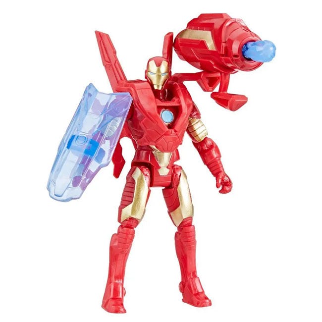 MARVEL AVENGERS EPIC HERO SERIES IRON MAN BATTLE GEAR FIGURE