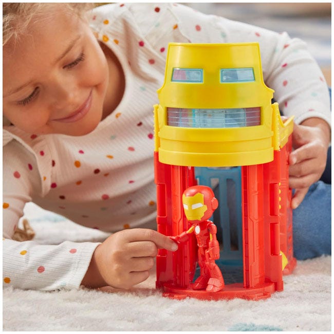 SPIDEY AND HIS FRIENDS STARK TOWER SCENE PLAYSET