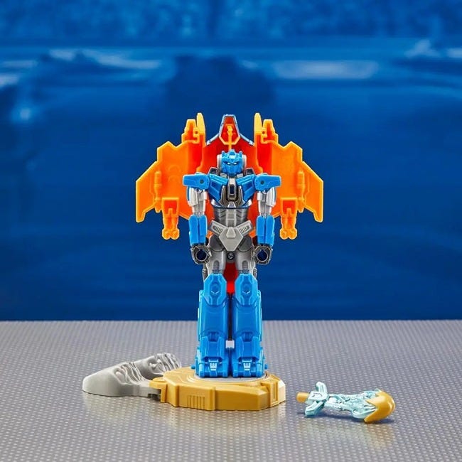 TRANSFORMERS 4.5-INCH ONE ROBOT BATTLERS SENTINEL PRIME