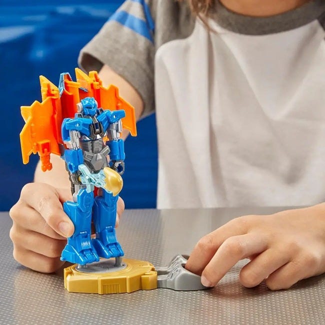 TRANSFORMERS 4.5-INCH ONE ROBOT BATTLERS SENTINEL PRIME