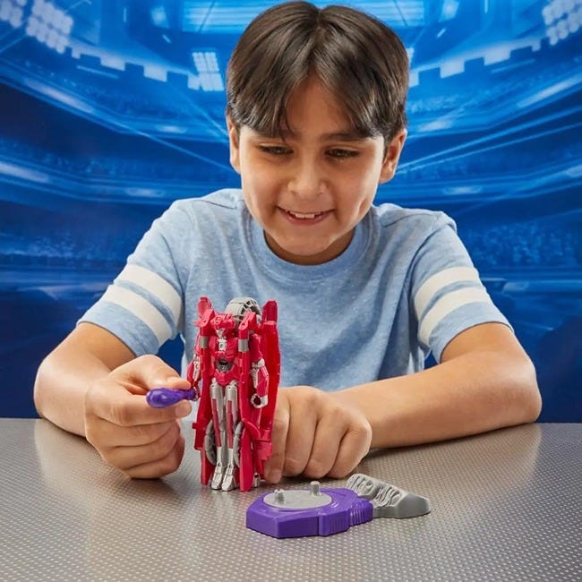 TRANSFORMERS 4.5-INCH ONE ROBOT BATTLERS ELITA-1