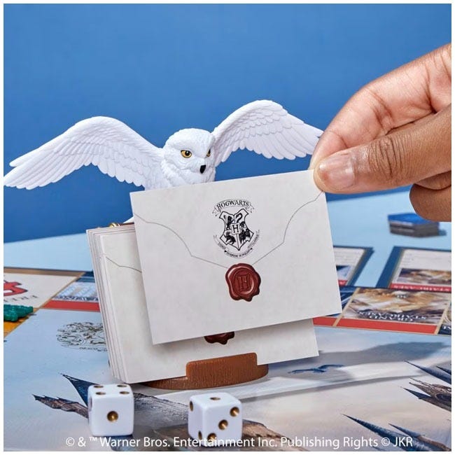 HASBRO MONOPOLY HARRY POTTER EDITION BOARD GAME