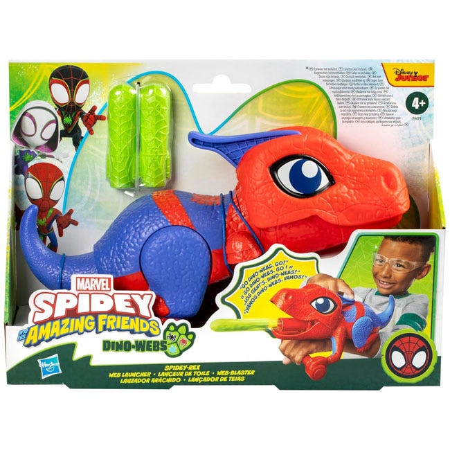 SPIDEY AND HIS AMAZING FRIENDS DINO WEB LAUNCHER