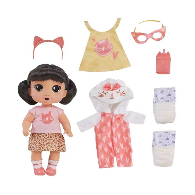 BABY ALIVE SUPER BFF KATIE KAT DOLL PLAYSET