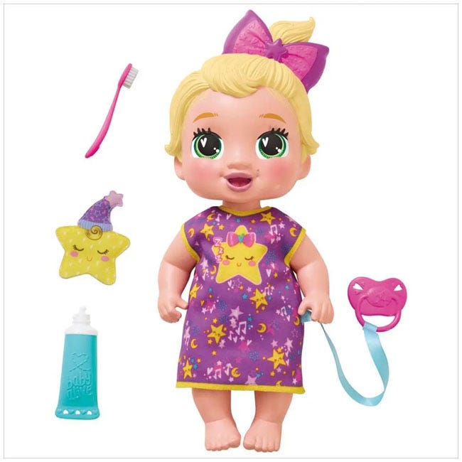 BABY ALIVE LIL DREAMER LALA GOO GOO SLEEPY BABY DOLL SET