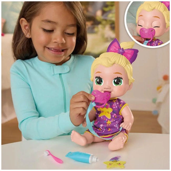 BABY ALIVE LIL DREAMER LALA GOO GOO SLEEPY BABY DOLL SET