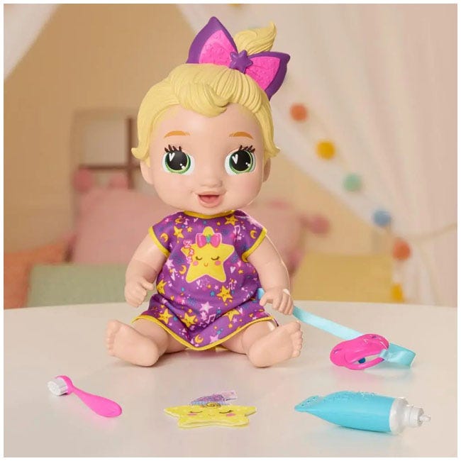 BABY ALIVE LIL DREAMER LALA GOO GOO SLEEPY BABY DOLL SET