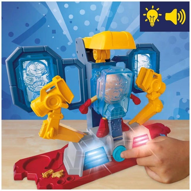 PLAYDOH MARVEL IRON MAN ARMOR MAKER LAB PLAYSET