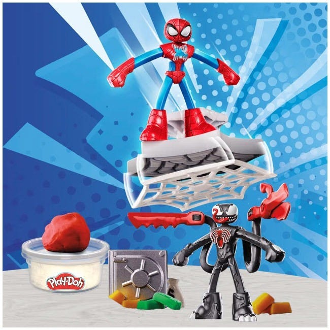 PLAYDOH MARVEL IRON MAN ARMOR MAKER LAB PLAYSET