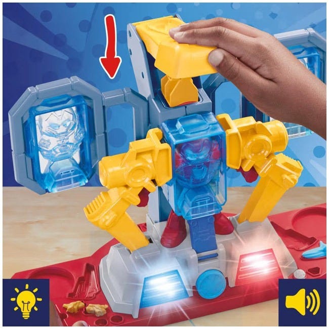 PLAYDOH MARVEL IRON MAN ARMOR MAKER LAB PLAYSET