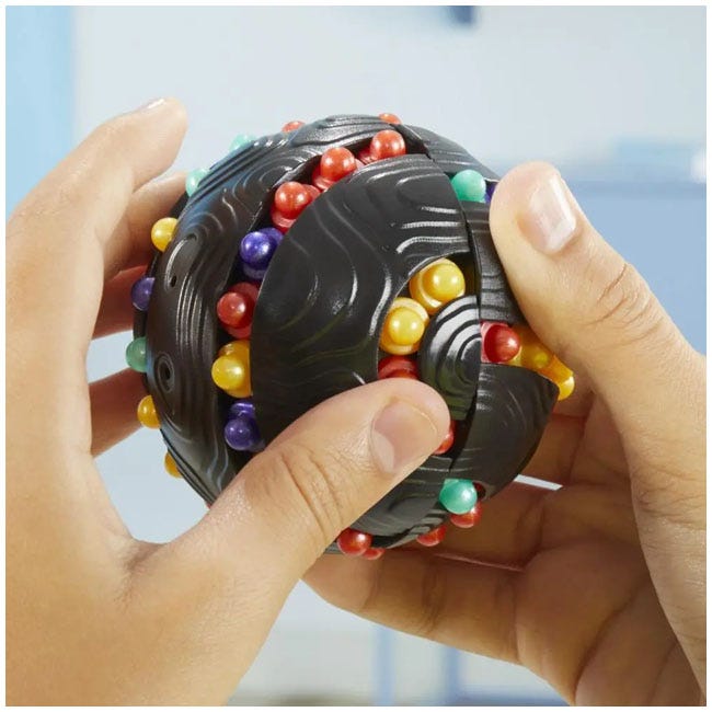 HASBRO ATOMIX BRAIN TEASER PUZZLE SPHERE GAME