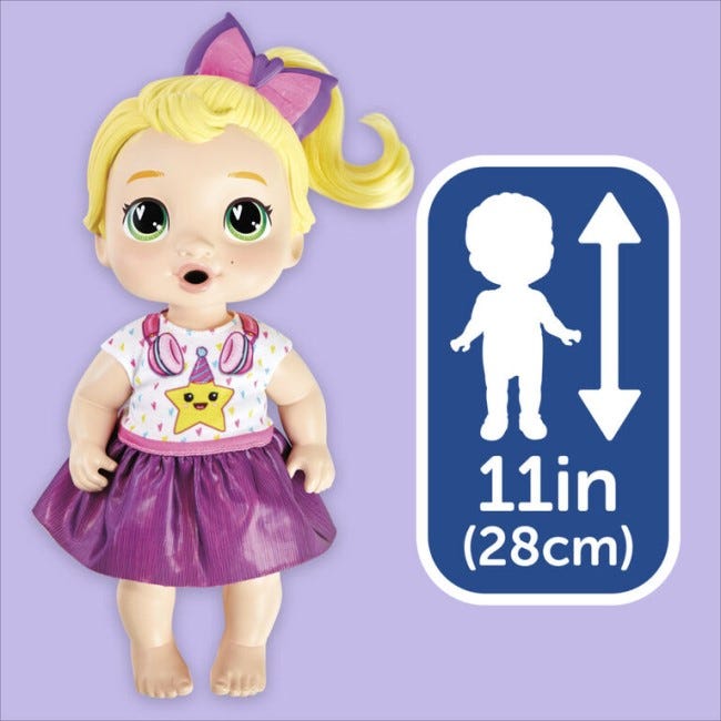 BABY ALIVE BIRTHDAY BESTIE BLONDE HAIR LALA
