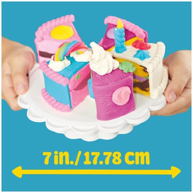 PLAYDOH SUPER SLICE CAKE PLAY KITCHEN SET