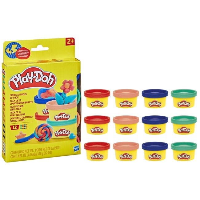 PLAYDOH TREATS AND PARTY FAVOURS 12-PACK