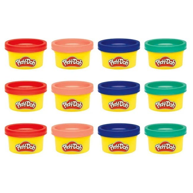 PLAYDOH TREATS AND PARTY FAVOURS 12-PACK