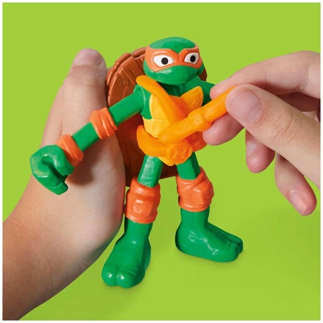 PLAYDOH TEENAGE MUTANT NINJA TURTLES COWABUNGA CREATIONS