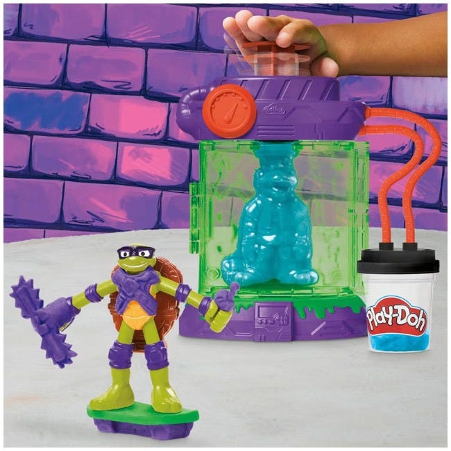 PLAYDOH TEENAGE MUTANT NINJA TURTLES MUTATION STATION PLAYSET