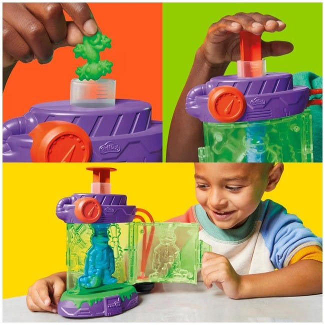 PLAYDOH TEENAGE MUTANT NINJA TURTLES MUTATION STATION PLAYSET