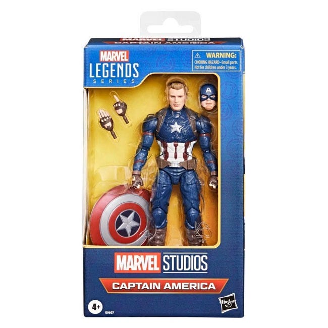 HASBRO MARVEL LEGENDS SERIES CAPTAIN AMERICA ACTION FIGURE