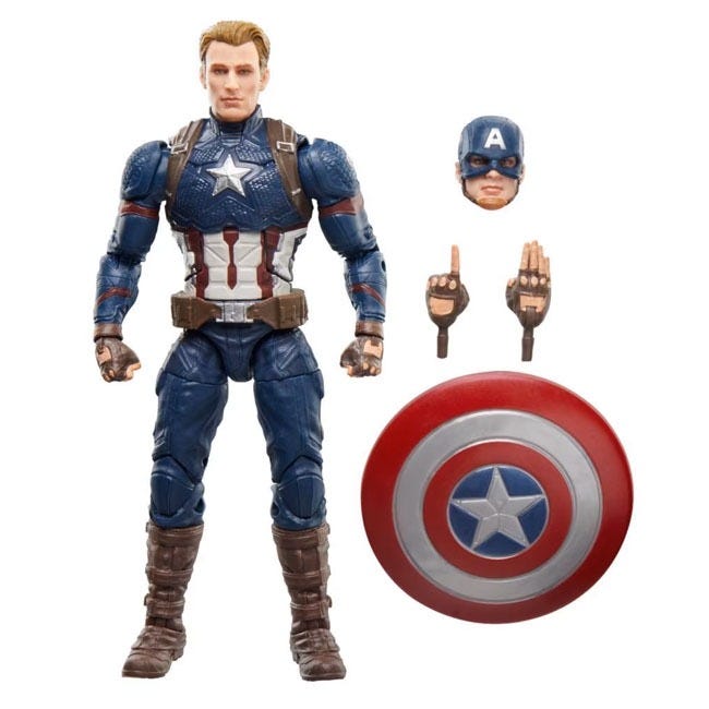 HASBRO MARVEL LEGENDS SERIES CAPTAIN AMERICA ACTION FIGURE