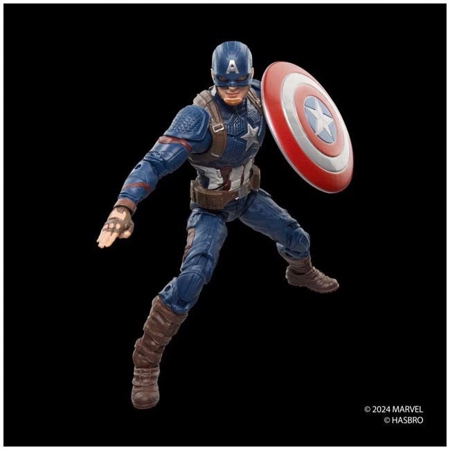 HASBRO MARVEL LEGENDS SERIES CAPTAIN AMERICA ACTION FIGURE