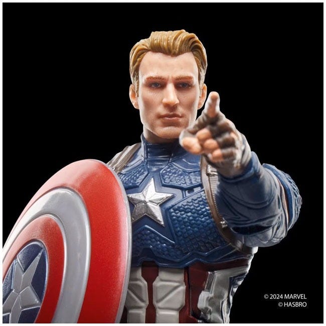 HASBRO MARVEL LEGENDS SERIES CAPTAIN AMERICA ACTION FIGURE