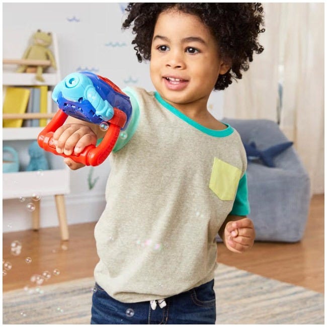 SPIDEY N FRIENDS WATER WEBS BUBBLE SLINGER ELECTRONIC TOY