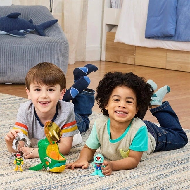 SPIDEY N FRIENDS STEAMPUNK WHALE